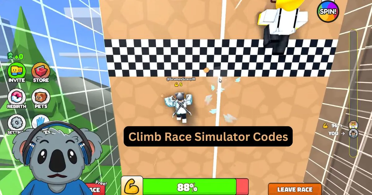 Climb Race Simulator Codes