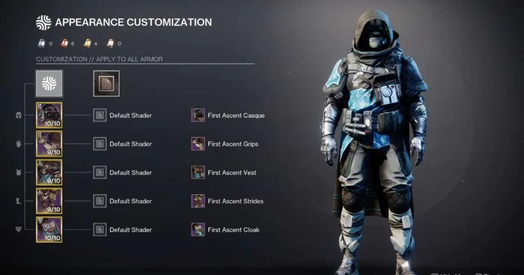 Destiny 2 First Ascent Armor