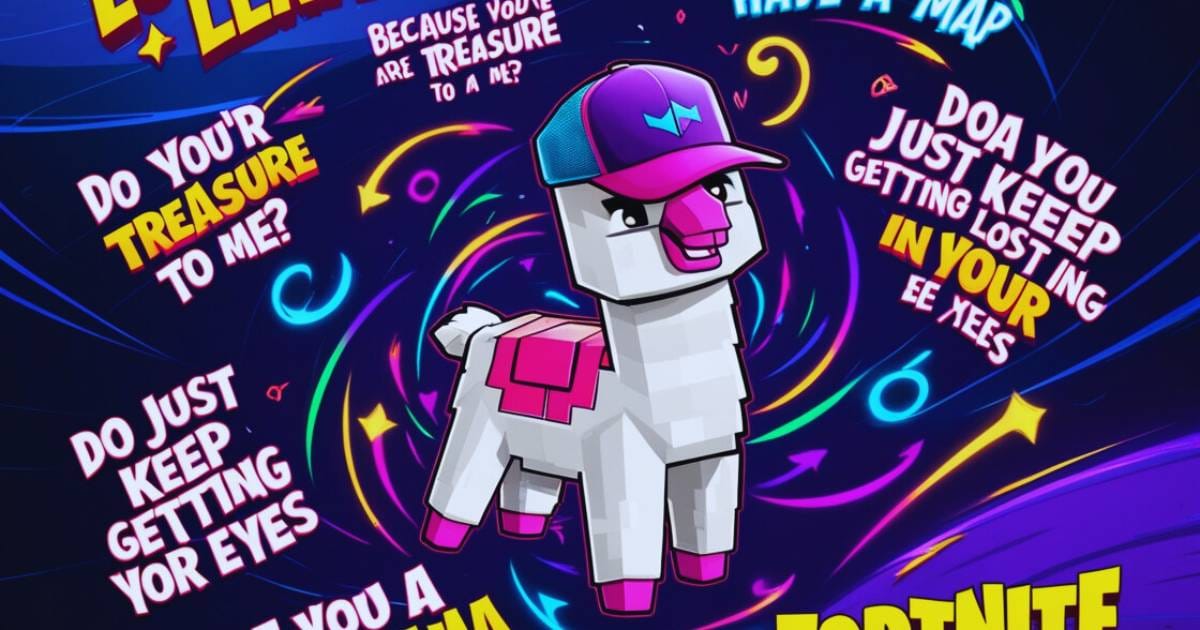Fortnite Pick Up Lines : Victory Royale Your Heart - GamerGuideHub