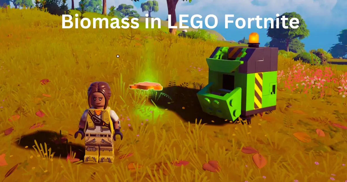 How to Get Biomass in LEGO Fortnite