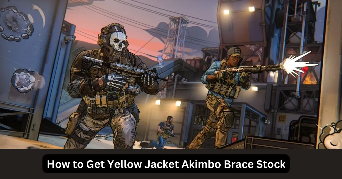 How to Get Yellow Jacket Akimbo Brace Stock