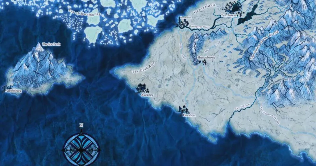 Icewind Dale Map