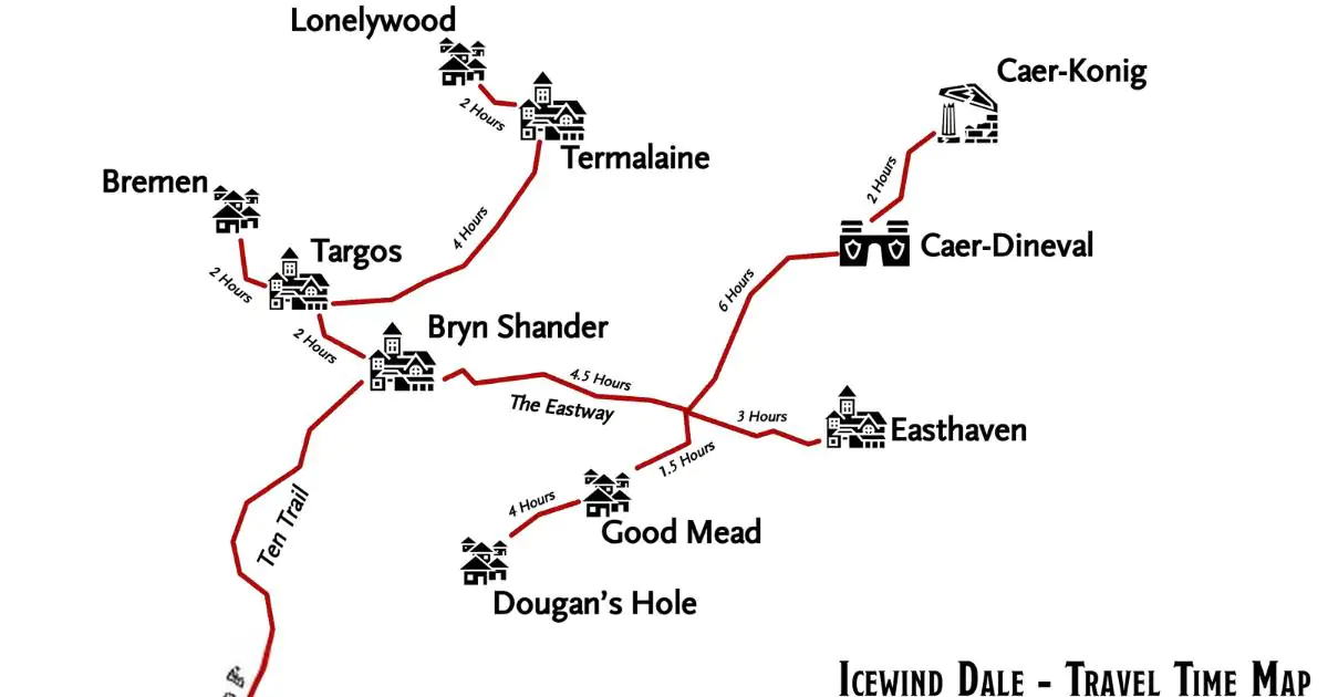 Icewind Dale Map