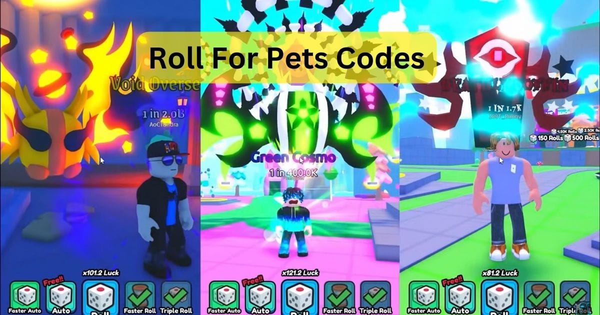 Roll For Pets Codes