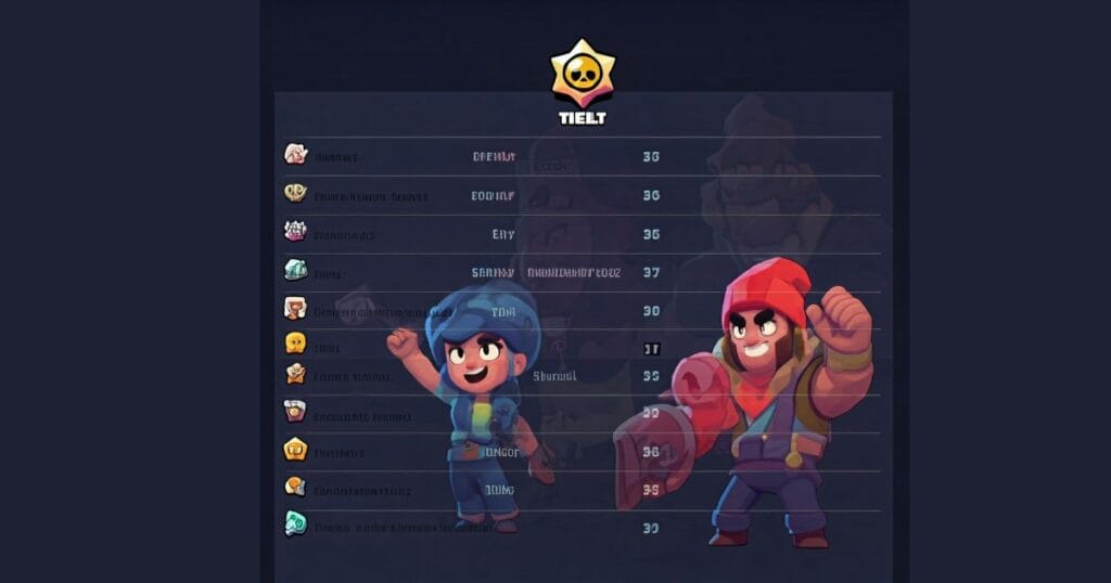 Brawl Stars Tier List 1