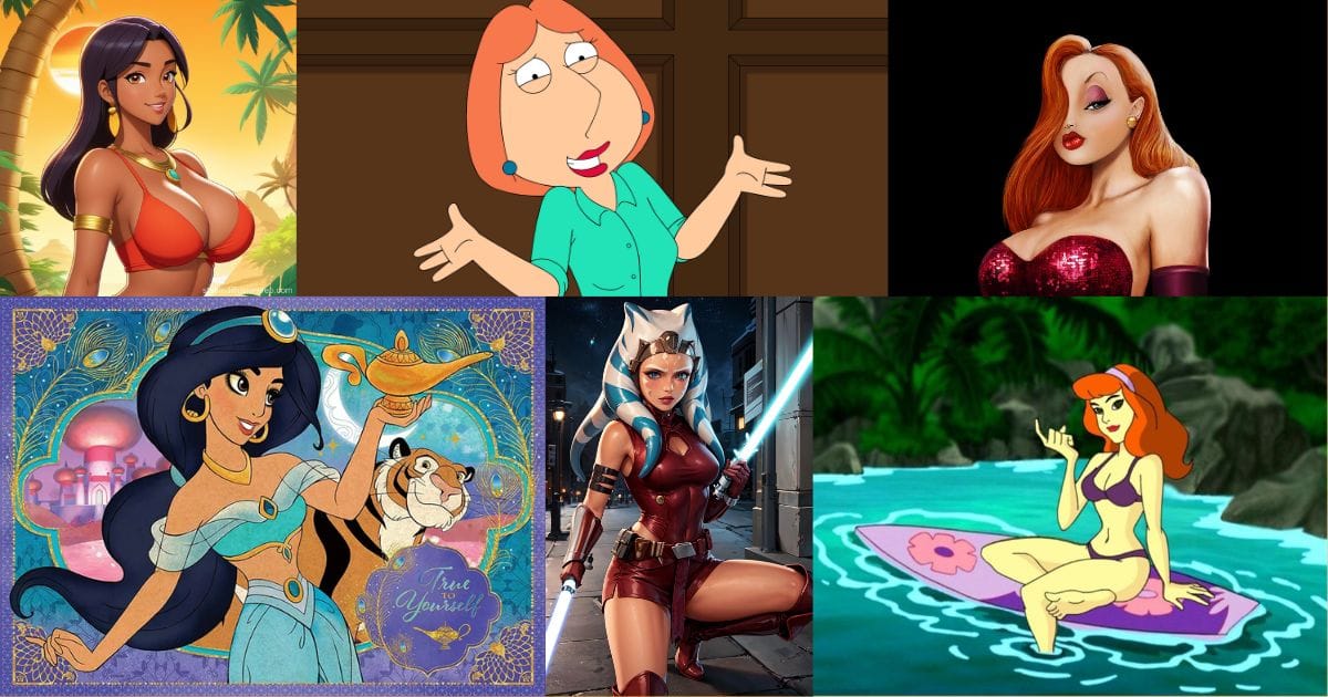 hot female cartoon characters tier list