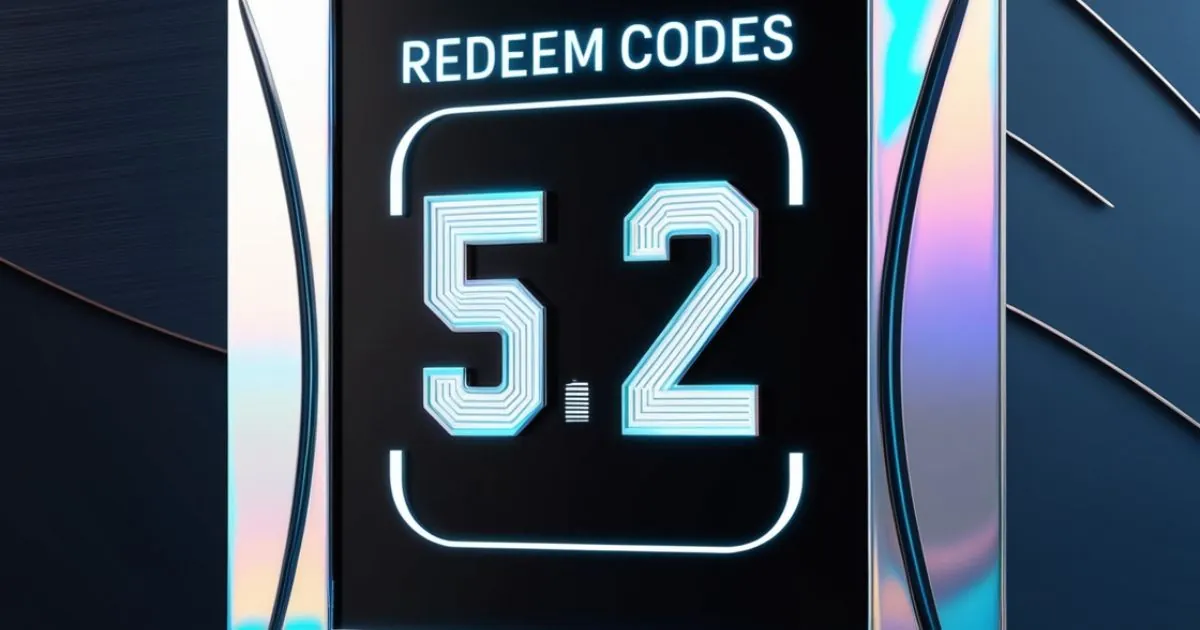 5.2 Redeem Codes