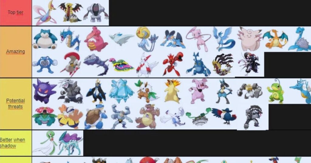 pokemon go ultra league tier list