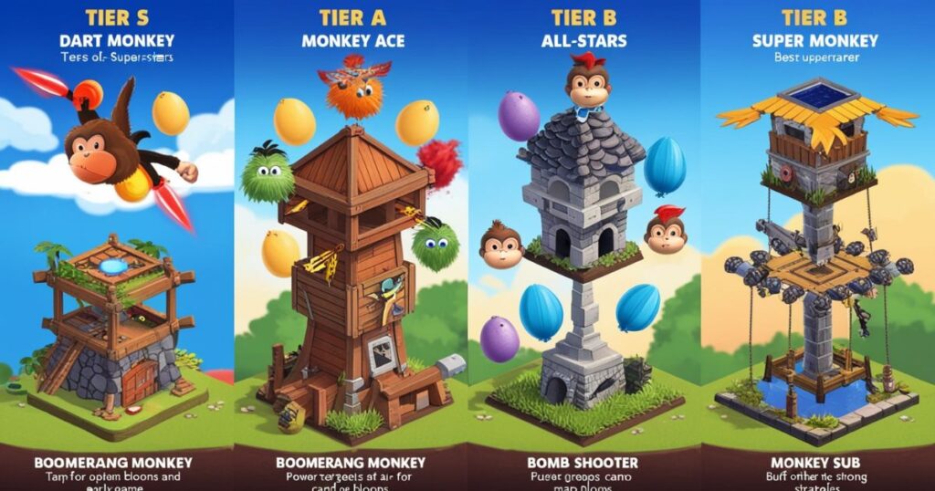 Bloons TD 6 Tier List