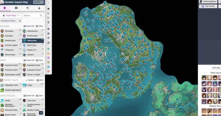 Genshin Interactive Map 2025 - GamerGuideHub