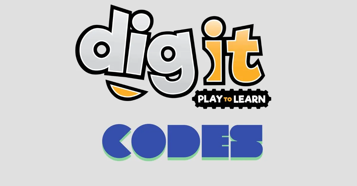 Dig It Codes