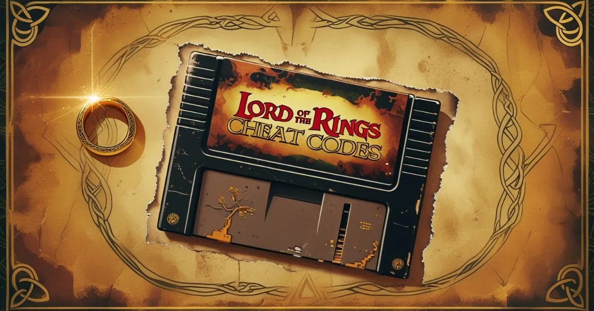 Lego Lord of the Rings Cheat Codes